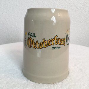 German Vale Octoberfest 2004 0.5L  Beer Mug Stein